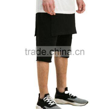 New Arrival Designed Front Straight Mens Fashion Shorts photo-2