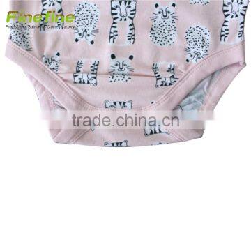 Simple Design Printed Baby Romper Oem Manufacturer Baby Clothes photo-4