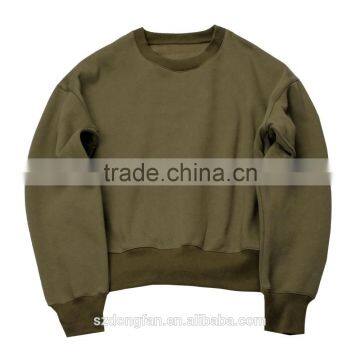 Good Quality Crew Neck Sweatshirt T-Shirts 100%cotton Fleece Sweatshirt Mens Hoddies Plain Hoodies Men photo-3
