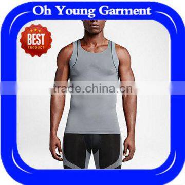 oem factory price mens rank top dri fit tank top fitness workout gym wear tank top custom sport mens stringer tank top fromChina