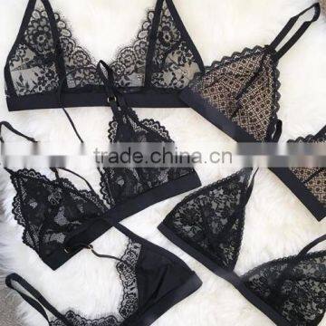 Runwaylover 5377 Hot Sale Ladies Sexy Embrodider Bra photo-2