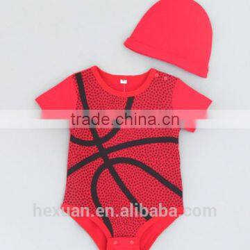 China Clothing Baby Short Sleeve Romper Set photo-6