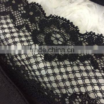 Stylsih Fancy Adult Woman Hot Lace on Mesh Panty G-string Two Set OEM Shantou Underwear Quality Free Sample photo-5