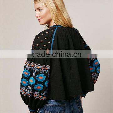 2017 OEM Ladies Embroidered Vintage Swingy Home Coat photo-5