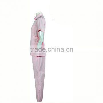 Good Quality New Design 100% Cotton Wholesale Fashion White Uniform Nursing