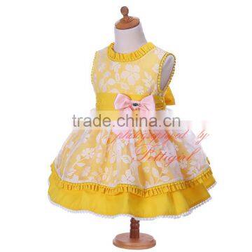 Lovely in Lemon Girl Child Dress Temple Clothing photo-3