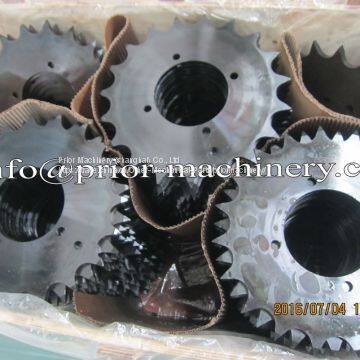 Customized Sprocket With HRC60, Depth 2mm-7mm