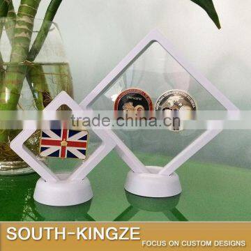 White ABS Plastic Square Product Display Case Perfect for Samll Items photo-2