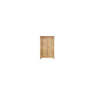 Eco Riendly Solid Oak Wood Bedroom Furniture , Solid Wood Wardrobes