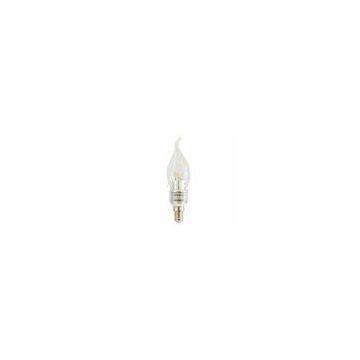 5 Watt 380Lm - 420Lm LED Candle Bulb , 4000K Shopping Mall Lighting