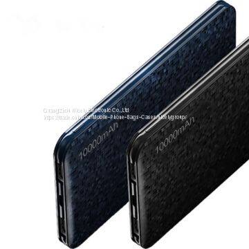 Портативный аккумулятор для xiaomi Mi, USAMS Mosaic Ultra Slim 10000 мА.ч портативный аккумулятор для iPhone 4 5 6 7 SE Samsung