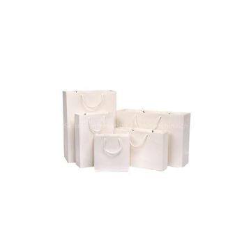 White Coated Paper Shopping Bags