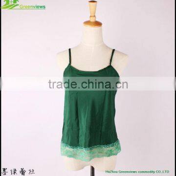 Silk custom tank top cheap women stringer tank top Women singlets Women Tank Tops Sexy Vest GVGX0004