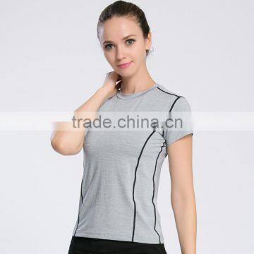 Gym Fitness Short Sleeve Women Shirt Tops