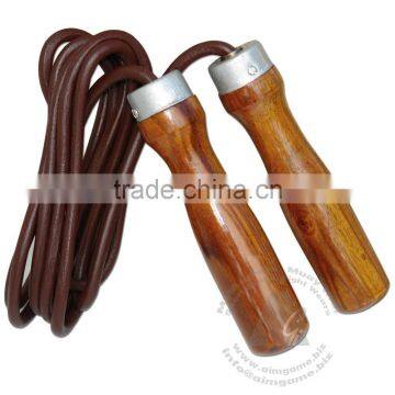 Pro Leather Skipping Speed Rope