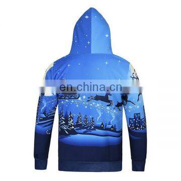 3D Print Christmas Sweatshirt Hooded Hoodie Pullover