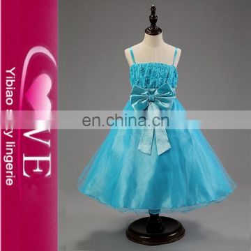 hot sale colofuls wedding dresses new fashion for children strapless dress child