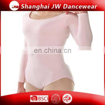 Long sleeve Leotard Pink dance leotard for girls