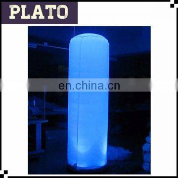 Large lighting inflatable column/new design inflatable led column