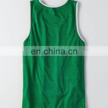 Men Gym Fitness Tank Tops cotton with target artwork