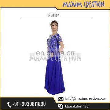 Simple Halloween Party Wear Fustan With Beautiful Unique Embroidery Design 6557 photo-5