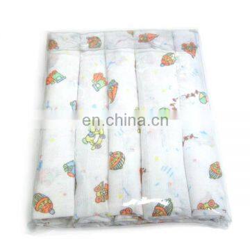 Printed Cotton Muslin Wrap Swaddle Blanket 100% Cotton Super Soft 47-Inch Square