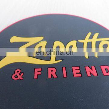 Custom Pvc Drink Coaster Set for Bar Using photo-2