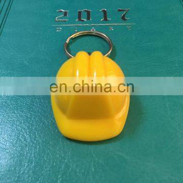 2017 hot china products wholesale helmet ABS keychains