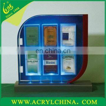 Hot sell LED cigarette sale rack/cigarette display cabinet