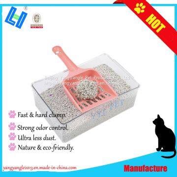Bentonite cat litter with 10L, ultra less dust, super odor control