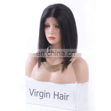 180 Density Full Lace Human Hair Wig With Baby Hair Short Bob Wigs for Black Women photo-4