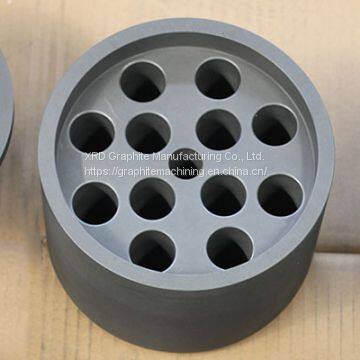 Graphite machining heat exchangers