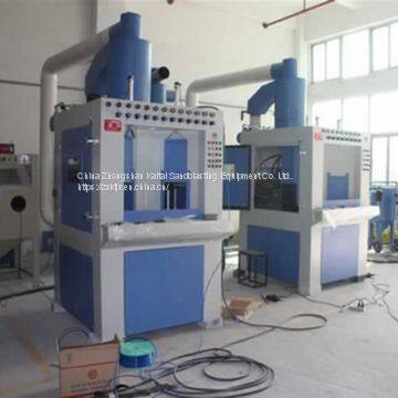 Rotary automatic sandblasting machine