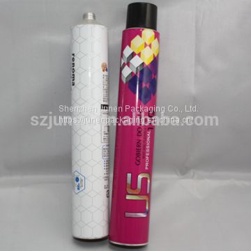 Aluminum Collapsible Hair Color Cream Packaging Tube