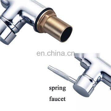 Stainless Steel Single Handle Pull Out Kitchen Sink Faucet photo-6