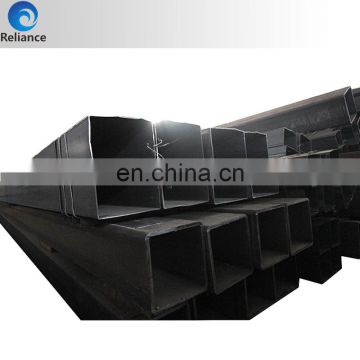 SS350 erw welded rectangular square steel pipe / tube