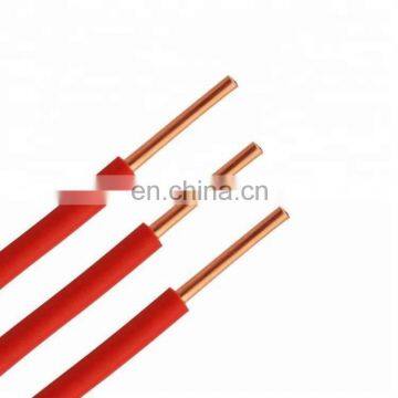 PVC Insulated Single Core Copper Electric Cable