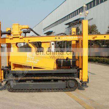 Full-hydraulic Crawler Mounted Dth Surface Air Track Drill Rig