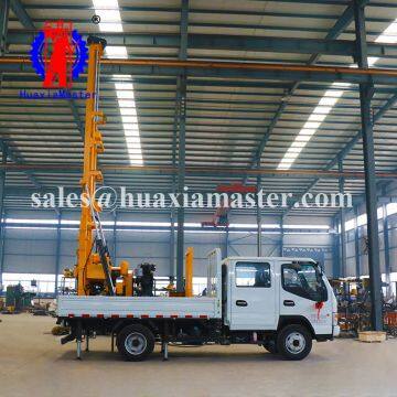 XYC-200 Truck Mounted Full Hydraulic Mobile 200m Water Well Bore Hole Drilling Machine Factory Price photo-2