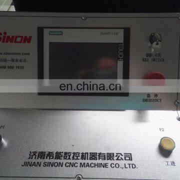 45 90 Degree CNC Double Head Aluminium Profile Cutting Machine photo-6