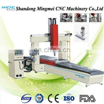 China CE supply wood 5 axis cnc vertical machining center/5 axis cnc woodworking machine