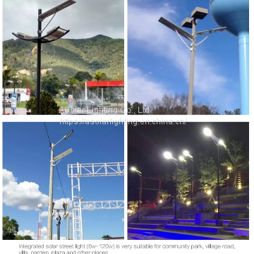 OEM led pictures stand alone solar street light with battery backup