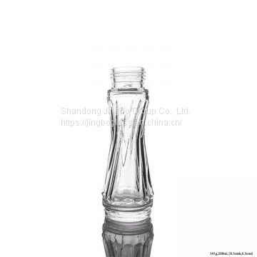 China Factory Directly 200ml Empty Spirit Glass Bottle for Sale