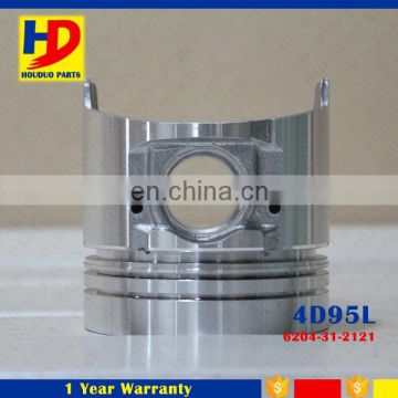 Diesel Engine 4D95L 4D95 Piston With Pin 95MM 6204-31-2121