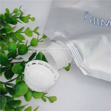 China Made 5000ml Non-permeable Aluminum Foil Flexible Packaging Bag With Handle and Spout for Hydrogen Gas Water photo-4