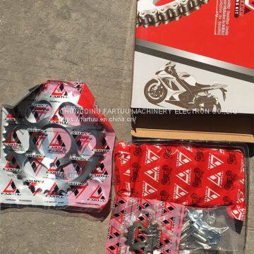 Bajaj Ct100 Motorcycle Roller Chain Sprocket Kit Price photo-3
