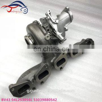 BV43 turbo charger 04L253056HV 53039880414 Turbocharger for SEAT SKODA 2.0 TDI engine