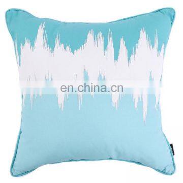 Teal Turquoise Blue Ombre Dorm Decorative Pillow Case for Sofa Bedroom Cushion Throw Pillow Cover photo-2