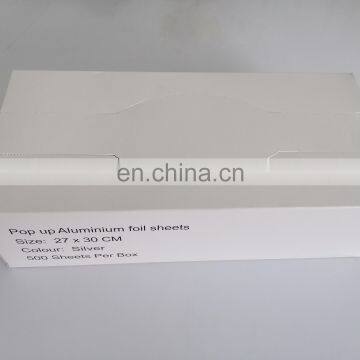 Food Grade Disposable Golden Green Stripes 8011 Aluminum Household Foil for Fast Food Package photo-7