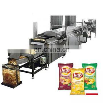 hot sale Fully Automatic Industrial Frozen French Fries Production Line Cassava Fresh Finger Potato Chips Making Machine Price